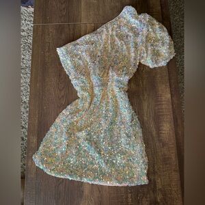 Sparkling Sequin Mini Dress